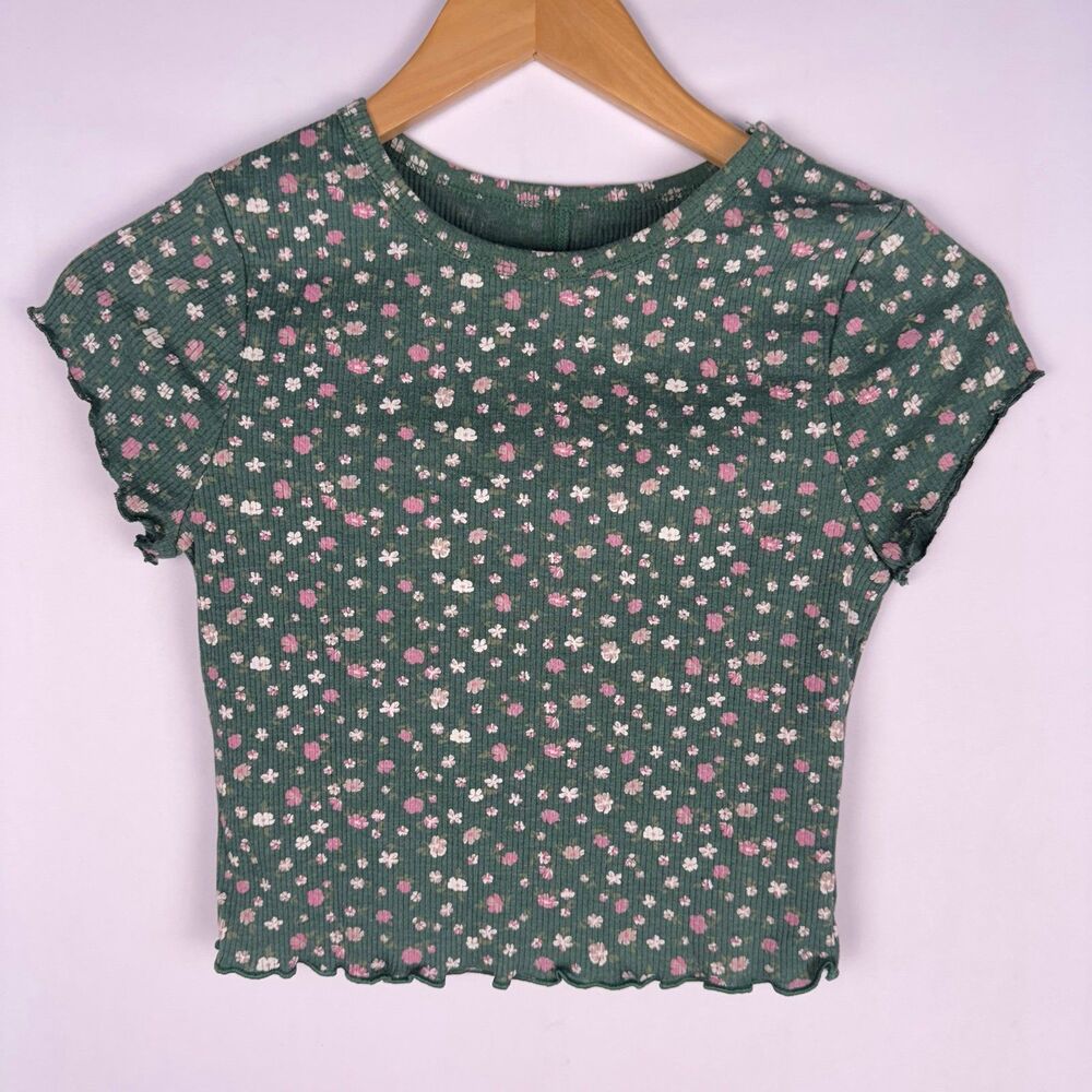 Arizona Jeans Floral Crop Top